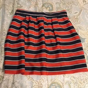 Red white and blue skirt